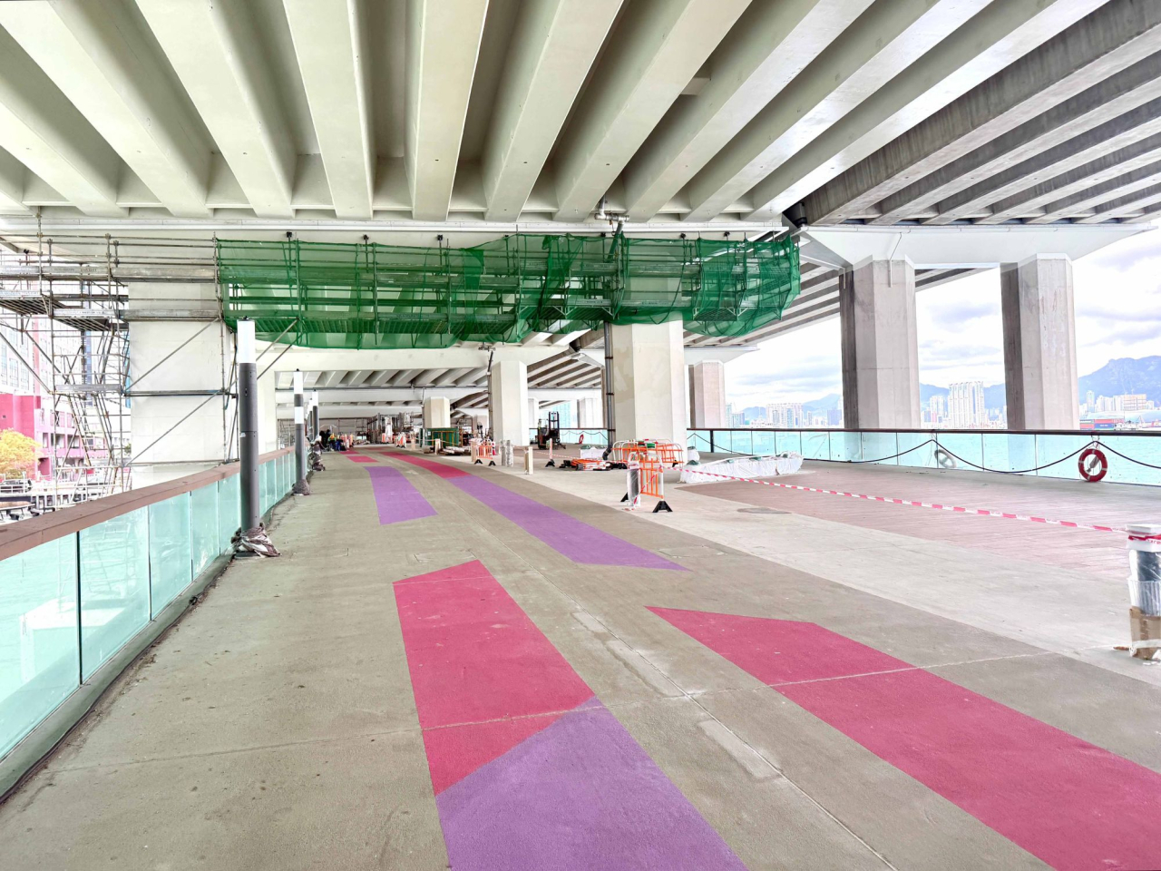 發展局表示，板道東段預計今年12月逐步開放，新路段長約1.1公里。（發展局網誌）