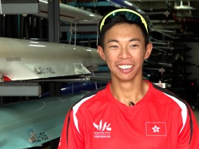 Rower Chiu to bear SAR flag in Games opening