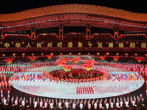 十五運會｜習近平宣布運動會開幕　粵港澳代表團一起壓軸入場