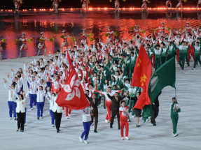 十五運會｜李家超呼籲全港市民一同為運動員打氣