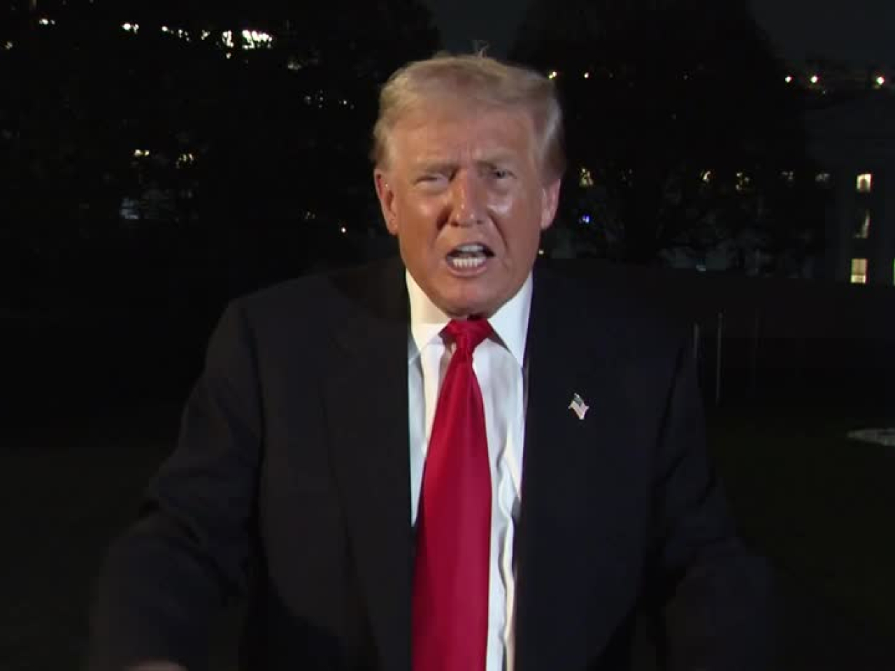 特朗普表示，看來距離結束停擺已經很接近。（路透社）