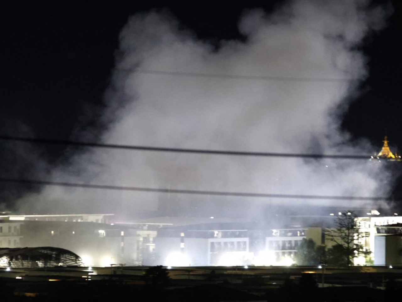 政府軍上月中下旬向KK園一帶發動猛烈攻勢。(法新社資料圖片)