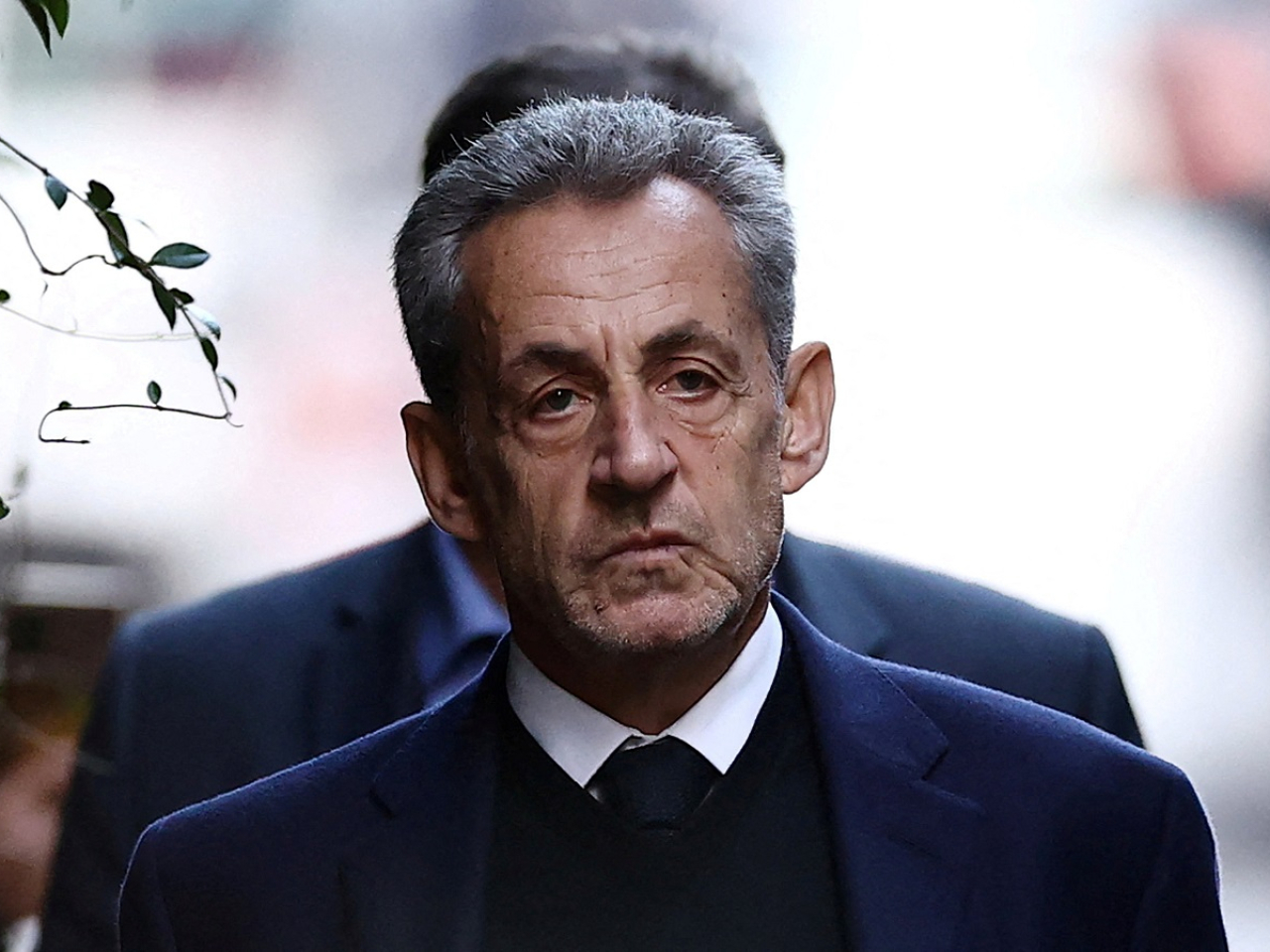 Nicolas Sarkozy began his five-year prison sentence in October. File photo: Reuters