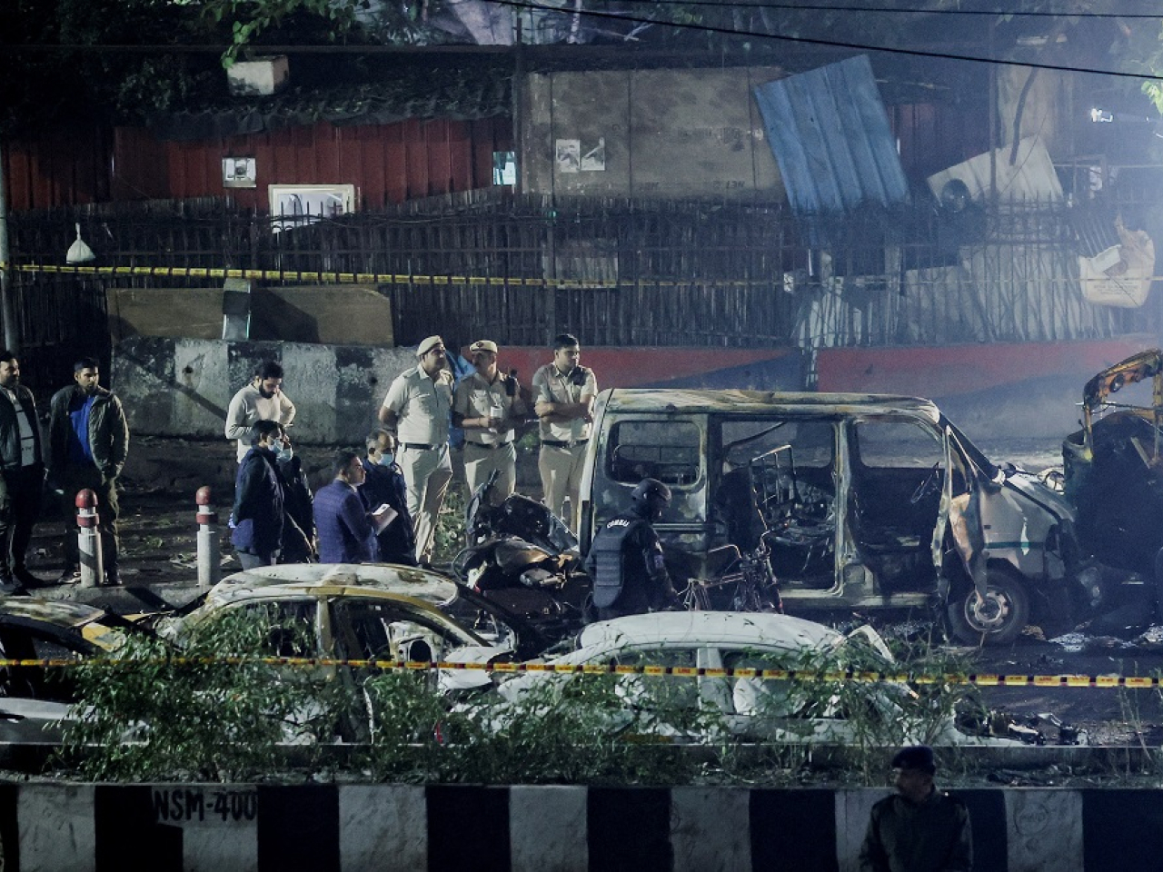 The explosion occurred during the rush hour near the landmark Red Fort. Photo: Reuters