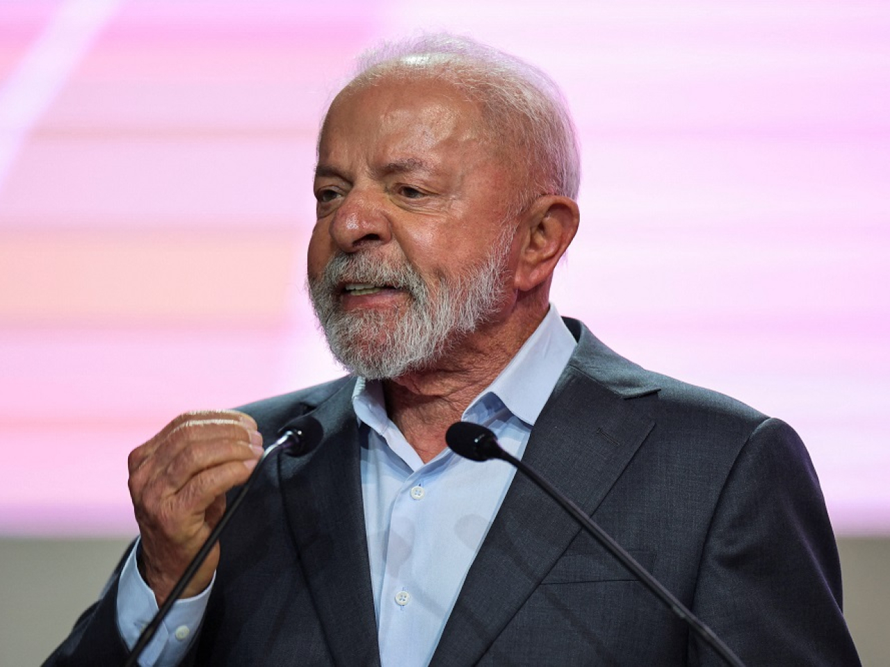 Brazilian President Luiz Inacio Lula da Silva tells delegates that "climate change is no longer a threat of the future. It is a tragedy of the present." Photo: Reuters