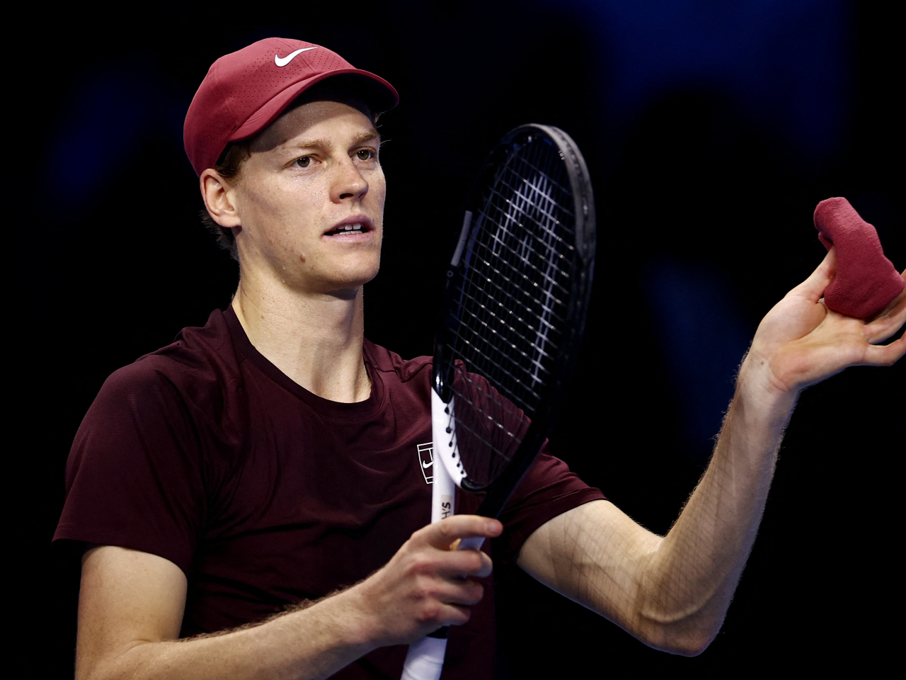 冼拿直落兩盤7:5和6:1，擊敗加拿大球手艾加阿利亞森。（路透社）