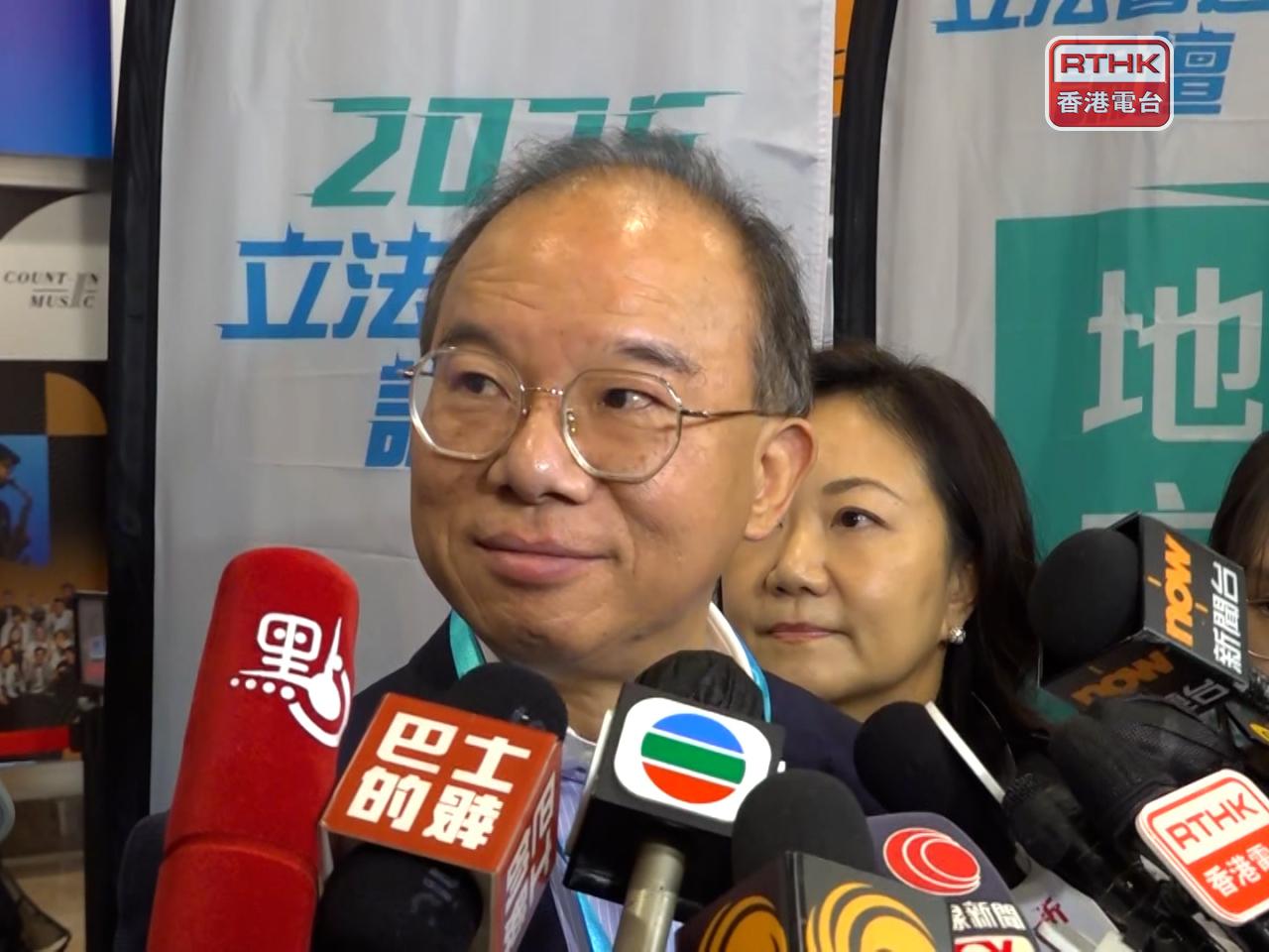 Erick Tsang hopes the election forums will deepen voters' understanding of the candidates' platforms. Photo: RTHK