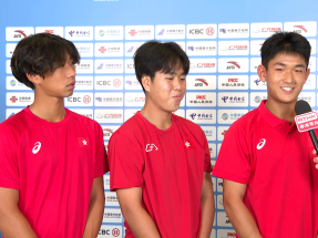 十五運會｜網球青年男子團體賽港隊奪銅　程銘燦稱對方厲害少失誤