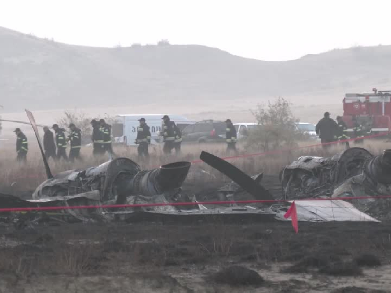 土耳其軍機墜毀，機上20人全部罹難。（路透社）