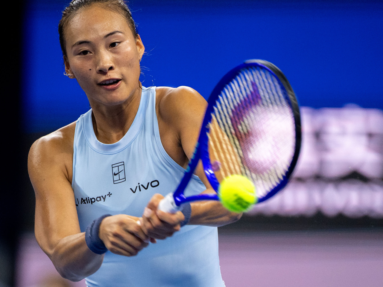 鄭欽文將缺席全運會賽事。（新華社資料圖片）