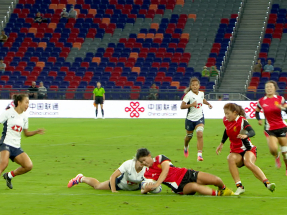 十五運會｜女子七檻港隊對山東隊　上半場平手全場12:31落敗