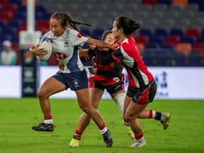 十五運會｜女子七欖港隊對山東隊　上半場平手全場12:31落敗