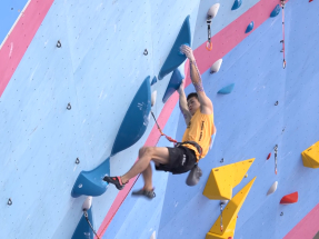 HK's Shoji Chan climbs his way to NG lead final