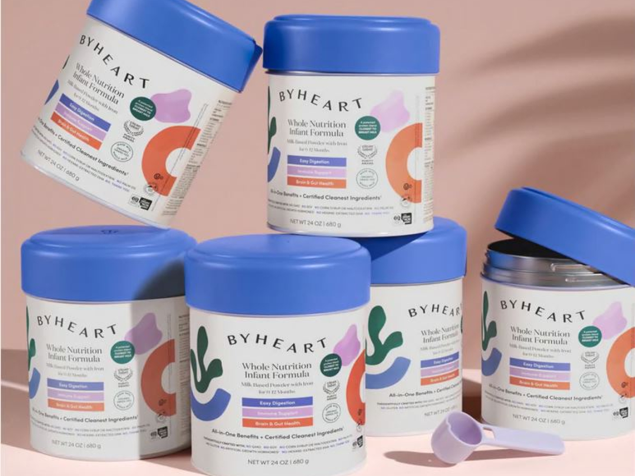 美國商拜哈特公司宣布回收所有嬰兒配方奶粉產品。（拜哈特網頁圖片）