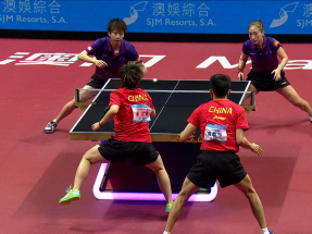 十五運會｜乒乓混雙4強賽廣東隊擊敗遼寧組合　晉級決賽