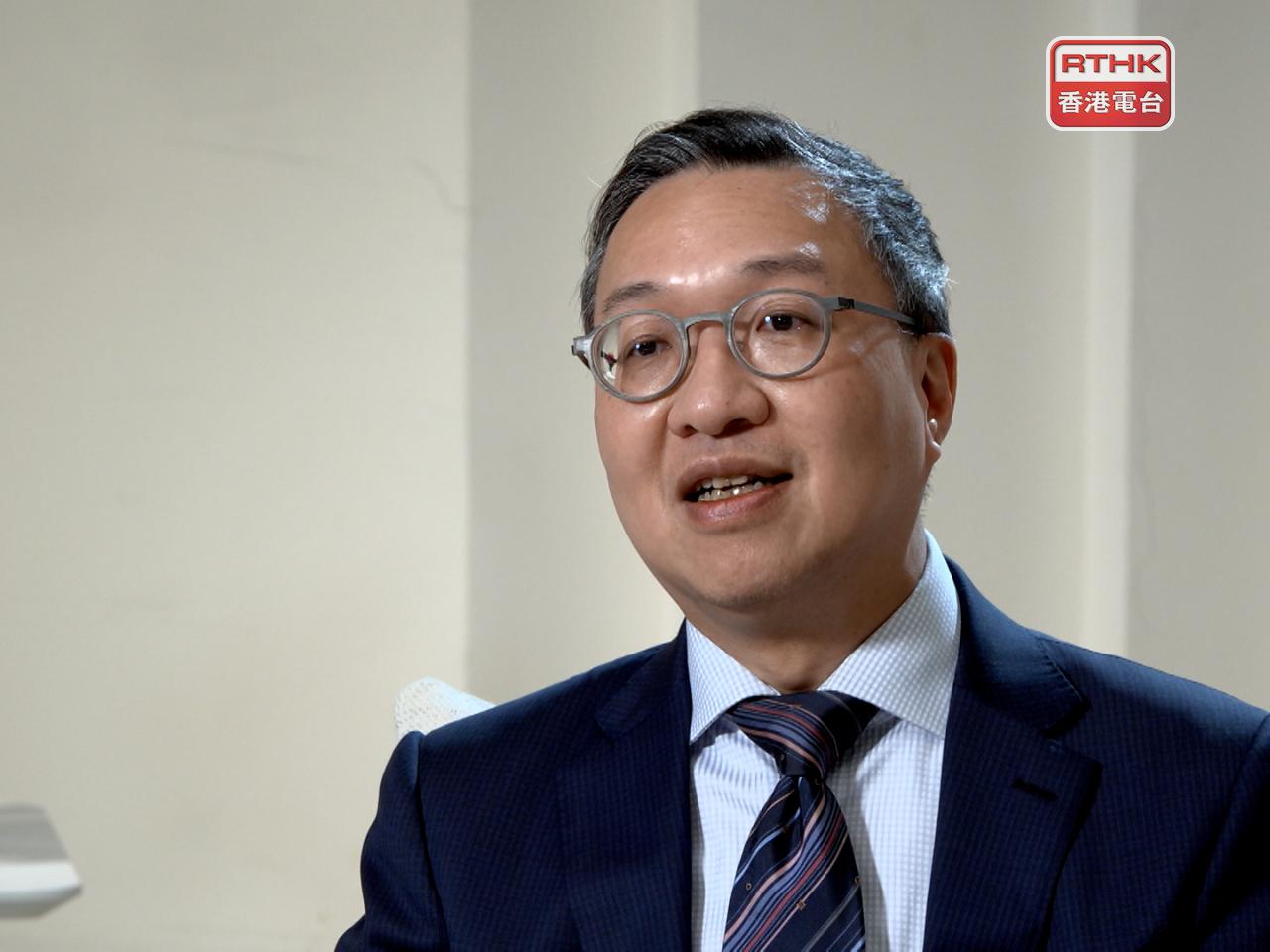 林定國指，近年來香港積極與內地開拓緊密的司法互助安排，簽訂3項與仲裁相關的互助安排（港台圖片）