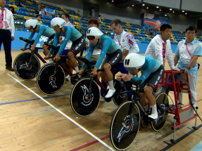 十五運會｜場地自行車團體競速賽及追逐賽　港隊未能晉身第一輪