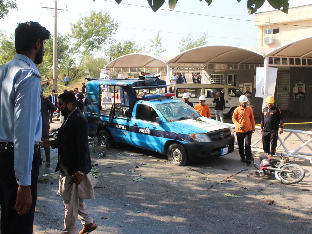 The most recent attack saw a suicide bomber blow himself up outside a lower court in Islamabad on Tuesday, killing 12 people and wounding 27. File photo: Reuters