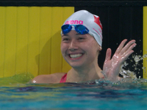 'Flying fish' Haughey wins SAR's third NG gold