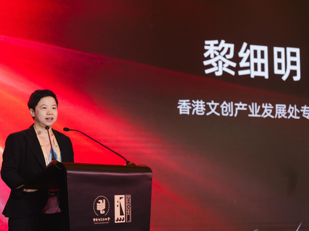 黎細明表示，金雞百花電影節作為國家級電影盛事，正是兩地電影人交流對話、探索合作的重要平台。（政府新聞處圖片）