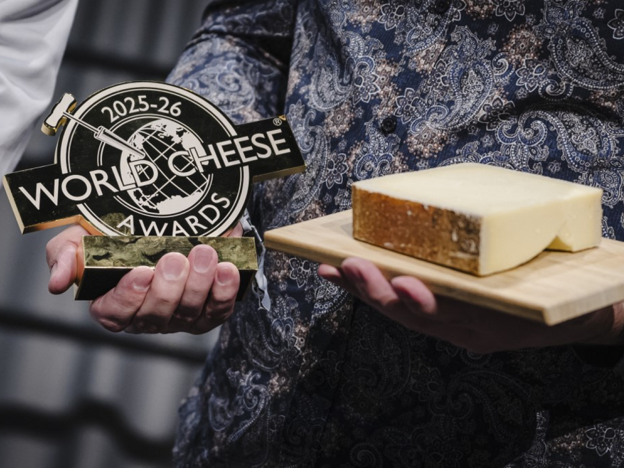 Judges said the 18-month-old Vorderfultigen Spezial was a "big old cheese" that would get people excited. Photo: AFP