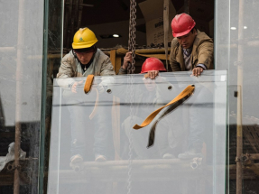 付凌暉指出，扣除價格因素，固定資產投資仍保持小幅增長。（法新社資料圖片）