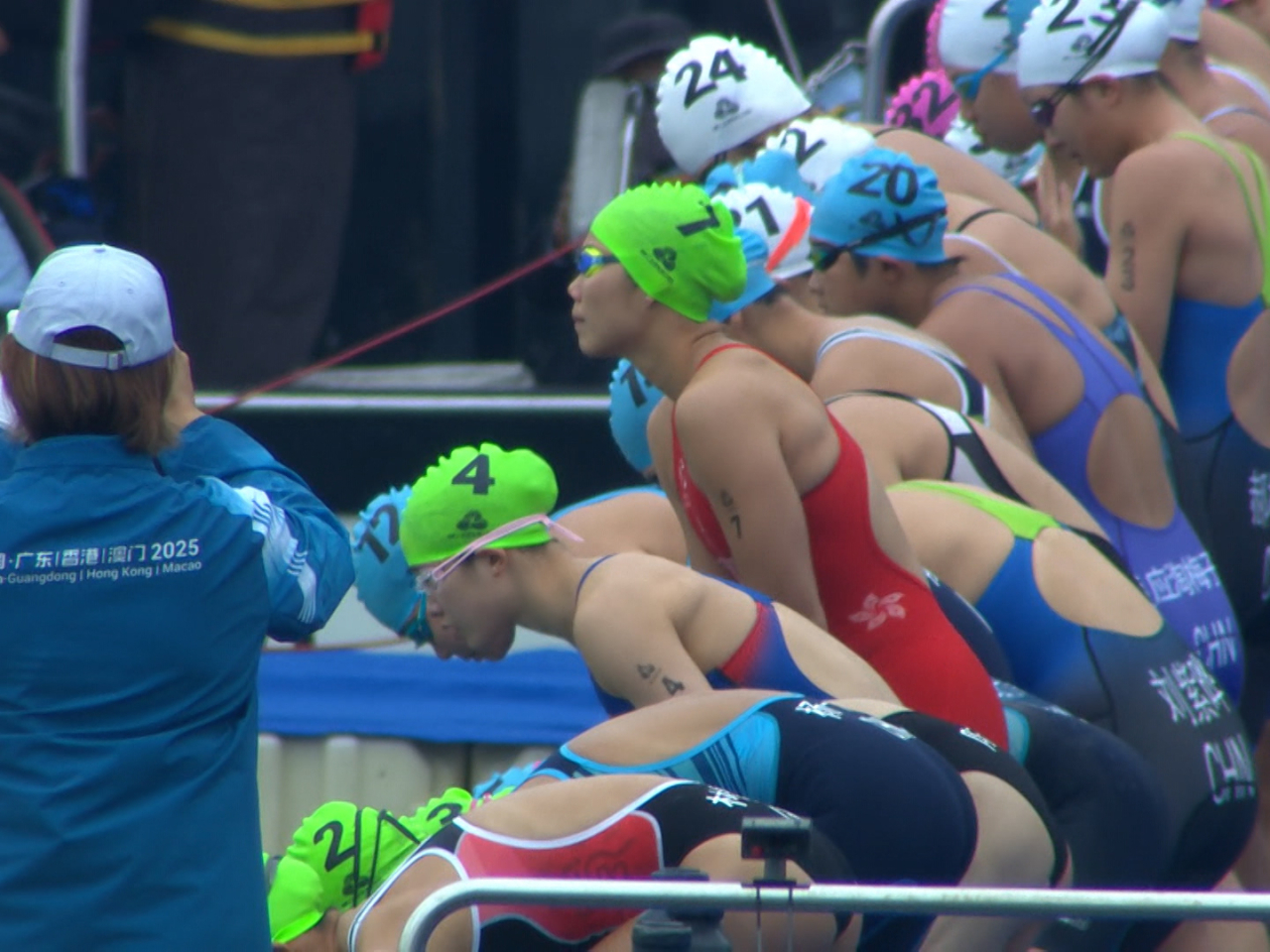 賽事有約40名選手參與。