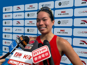 十五運會｜三項鐵人女子組賽事　港隊代表韋祺第4名