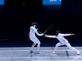 Kaylin Hsieh wins epee bronze in Kai Tak