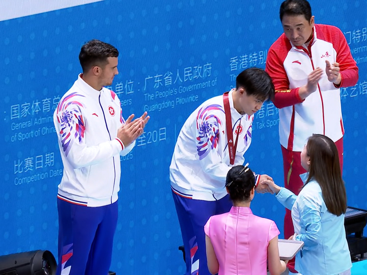 何思朗取得銀牌，已是港隊在全運會劍擊男子佩劍項目，歷來最佳成績。