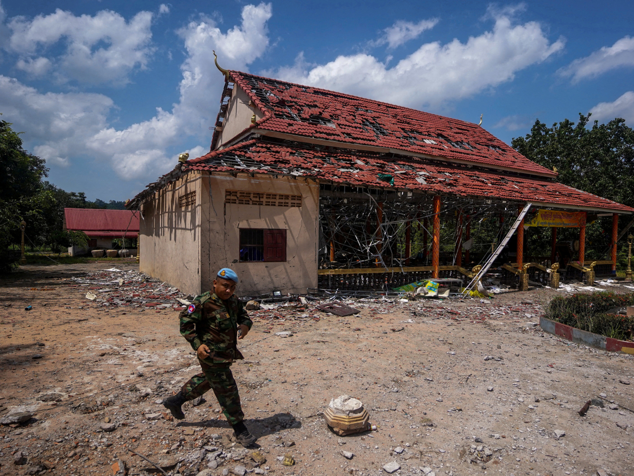 泰柬停火協議受到考驗。（路透社資料圖片）