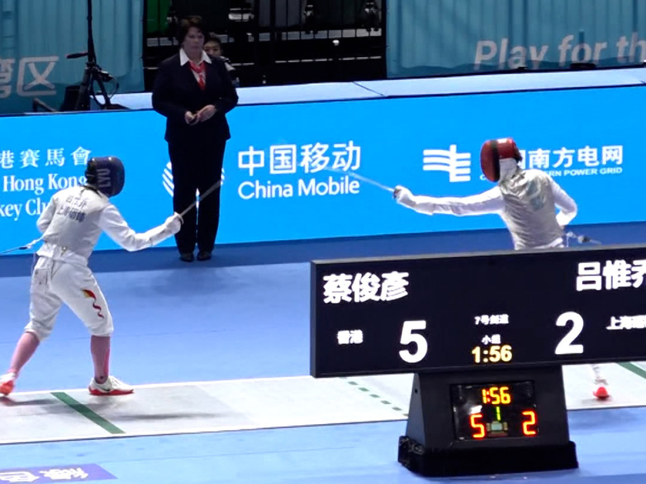 蔡俊彥順利晉身淘汰賽階段。