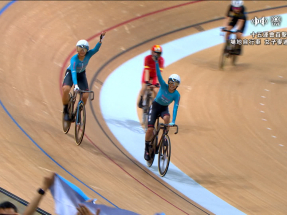 HK cyclists Lee & Leung win NG Madison gold