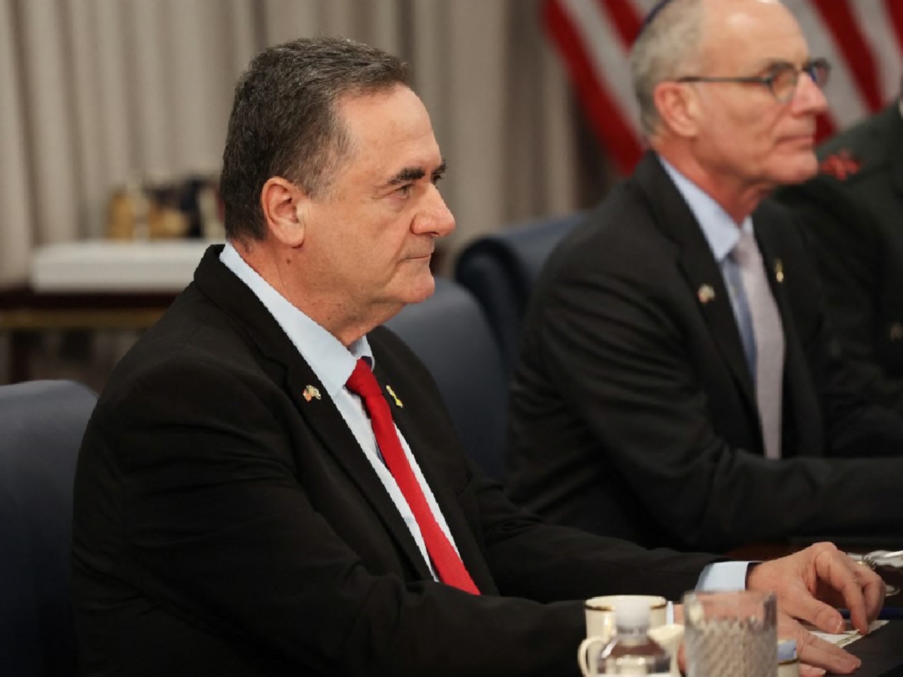 卡茨說透過爆破或灌注液態混凝土，有系統地摧毀哈馬斯地道網絡。（法新社資料圖片）