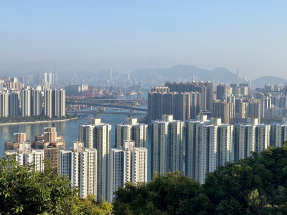 地產代理表示，減息效應持續，帶動上周末二手成交增加。（港台圖片）