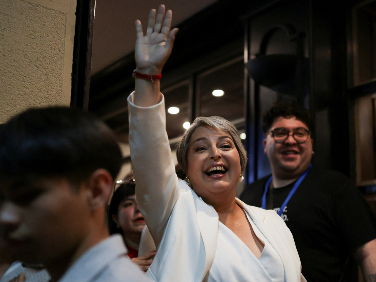 哈拉得票27%最多但未過半，要與排第二的卡斯特進行次輪投票。（路透社）