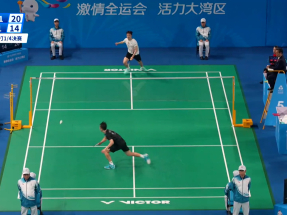 十五運會｜港隊伍家朗羽毛球男單八強不敵湖南選手　未能晉級