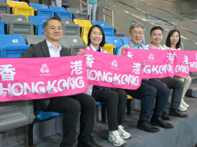 十五運會｜卓永興觀看單車賽　稱讚港隊展示高度拼勁值得支持