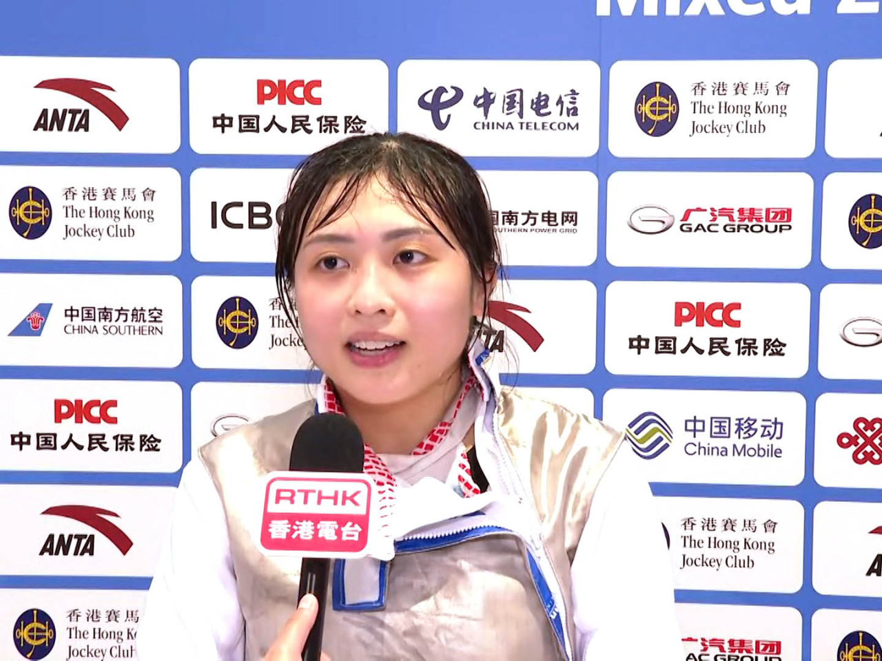 關渝澄表示，上屆跟隊友符妤名及鄭曉為在銅牌戰落敗，期望今屆拿到奬牌。