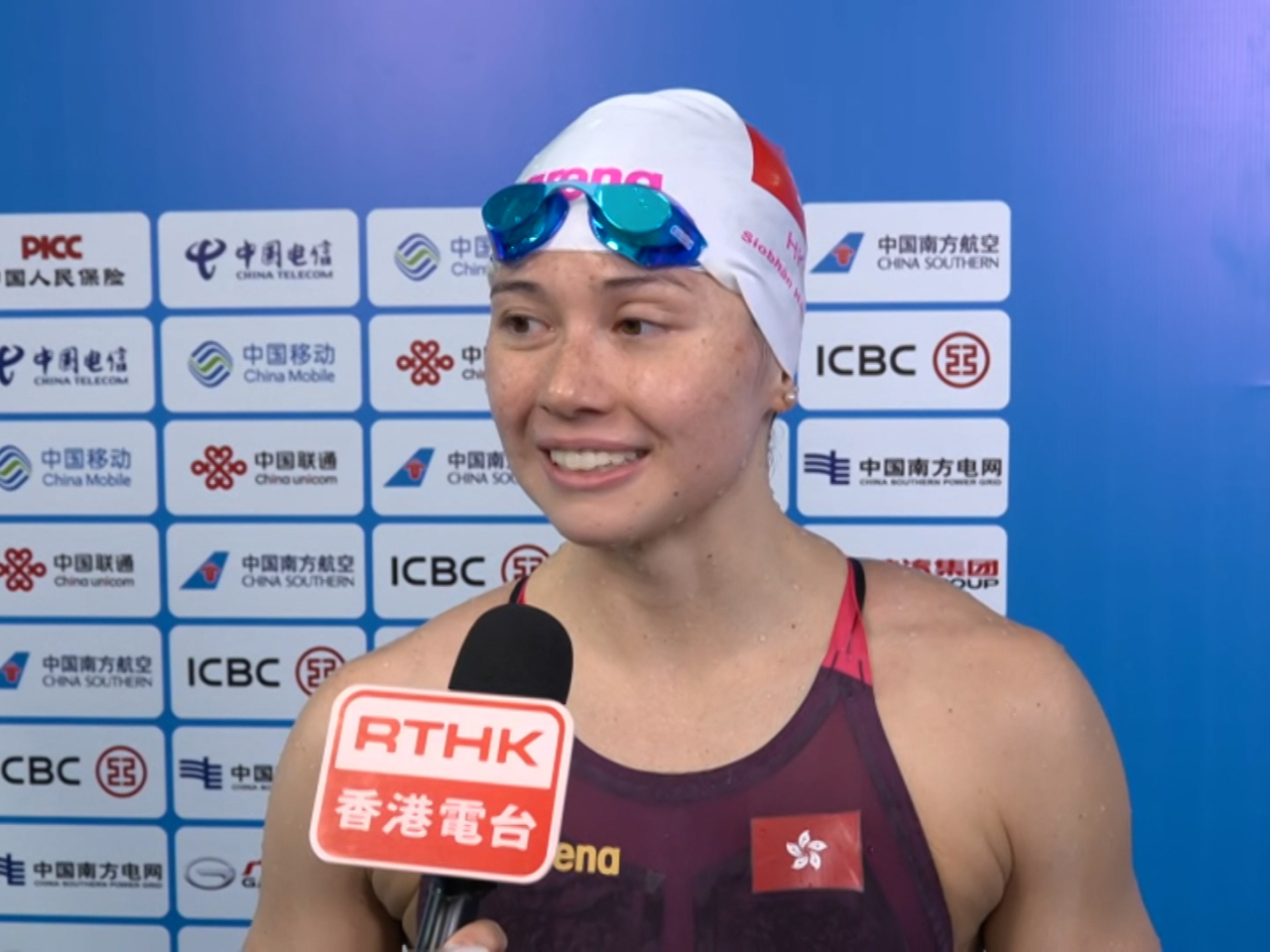 何詩蓓兩金兩銅完成賽事感滿意。