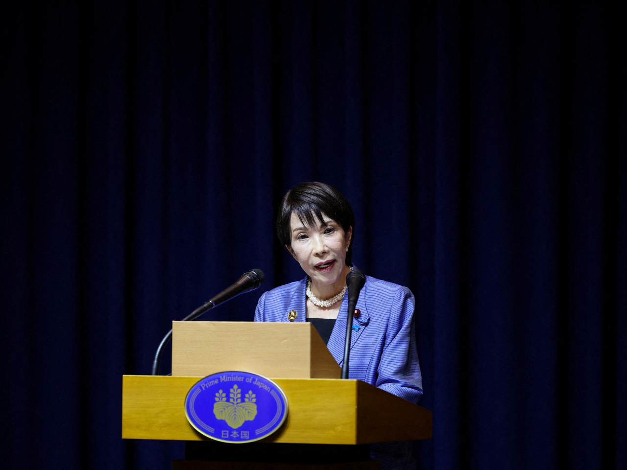 南韓國會議長禹元植，對日本首相高市早苗，有關韓日領土爭議的言論，表示擔憂。（路透社資料圖片）