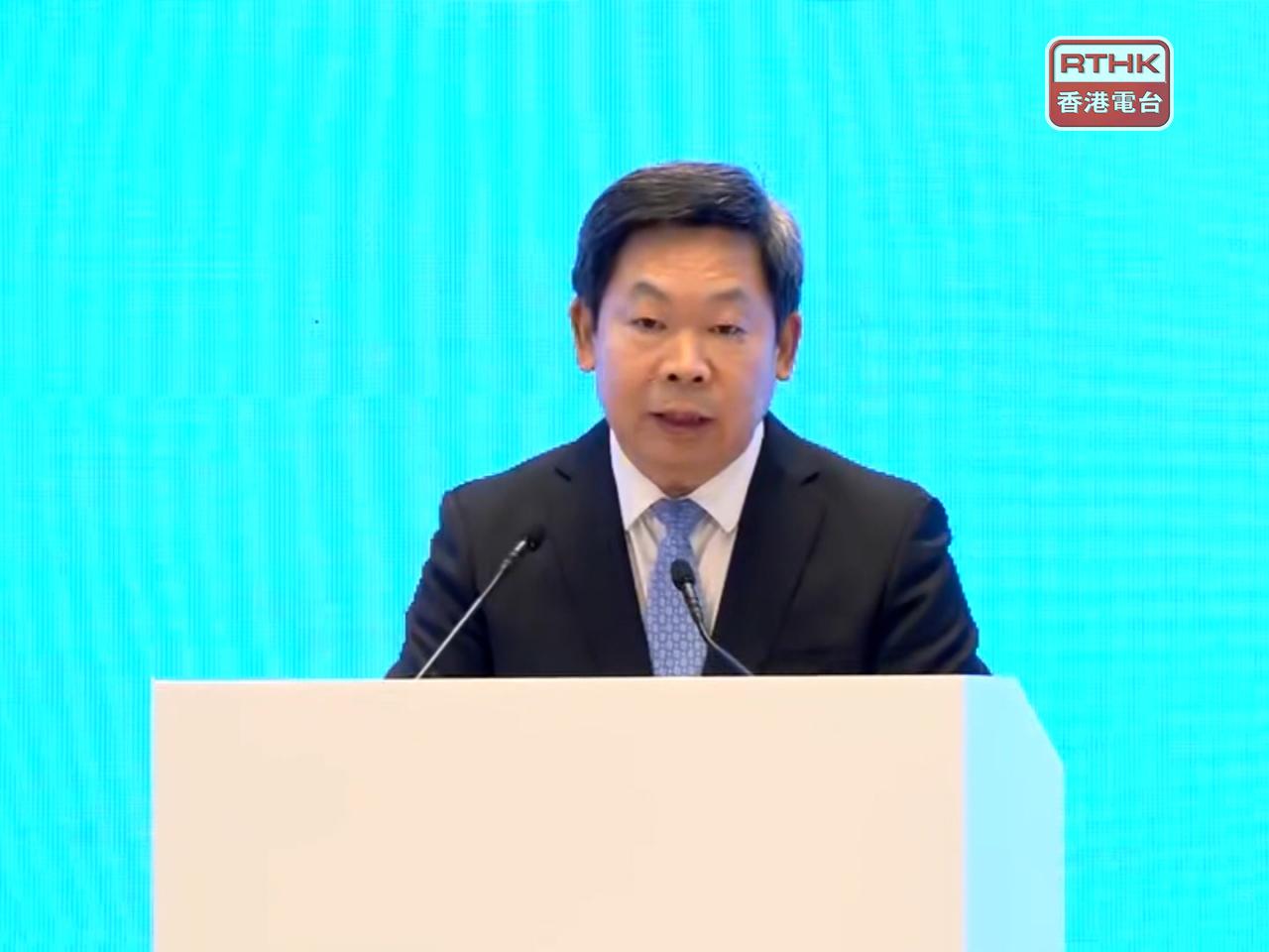 Zhao Zhimin said it is essential for Hong Kong to become more international, on top of having deep integration with the mainland. Photo: RTHK