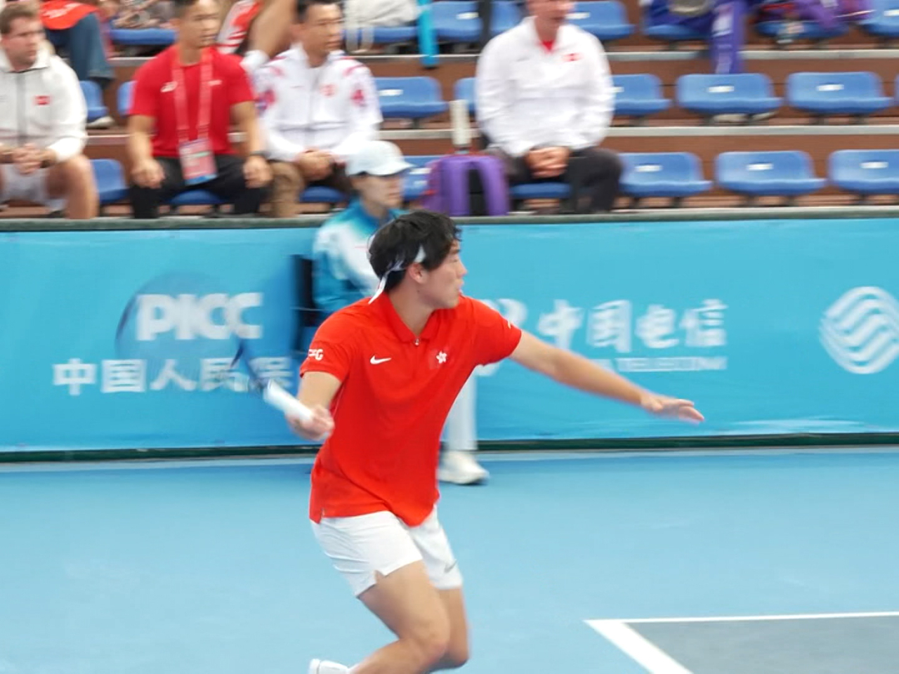 黃澤林晉級四強，穩奪一面銅牌。