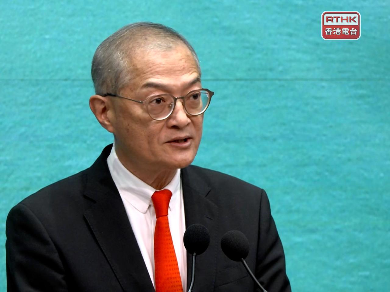 盧寵茂說科大的第三間醫學院方案優秀，策略定位清晰。（廖漢榮攝）