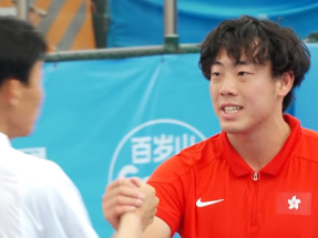 十五運會｜黃澤林晉級男單四強　肯定為港隊添一面獎牌