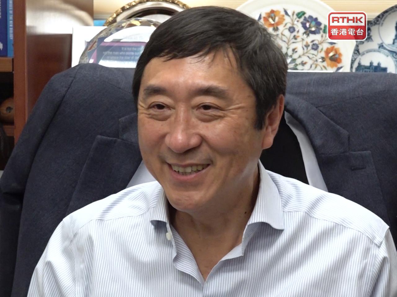 沈祖堯強調第三間醫學院與港大和中大醫學院可以有多方面合作。（港台圖片）