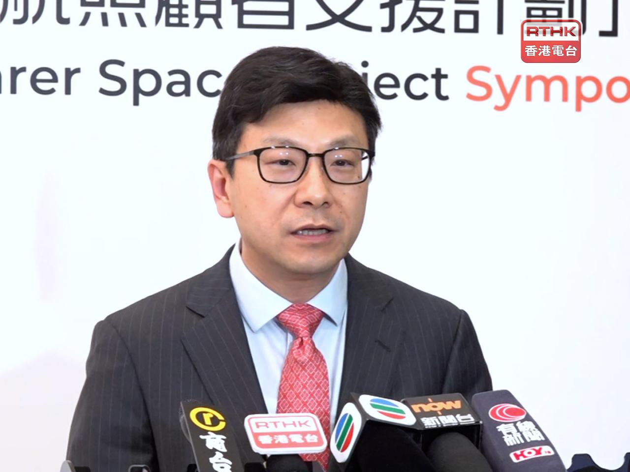 孫玉菡說，營商氣氛和消費信心逐步改善，相信可為勞工市場帶來支持。（施華駿攝）