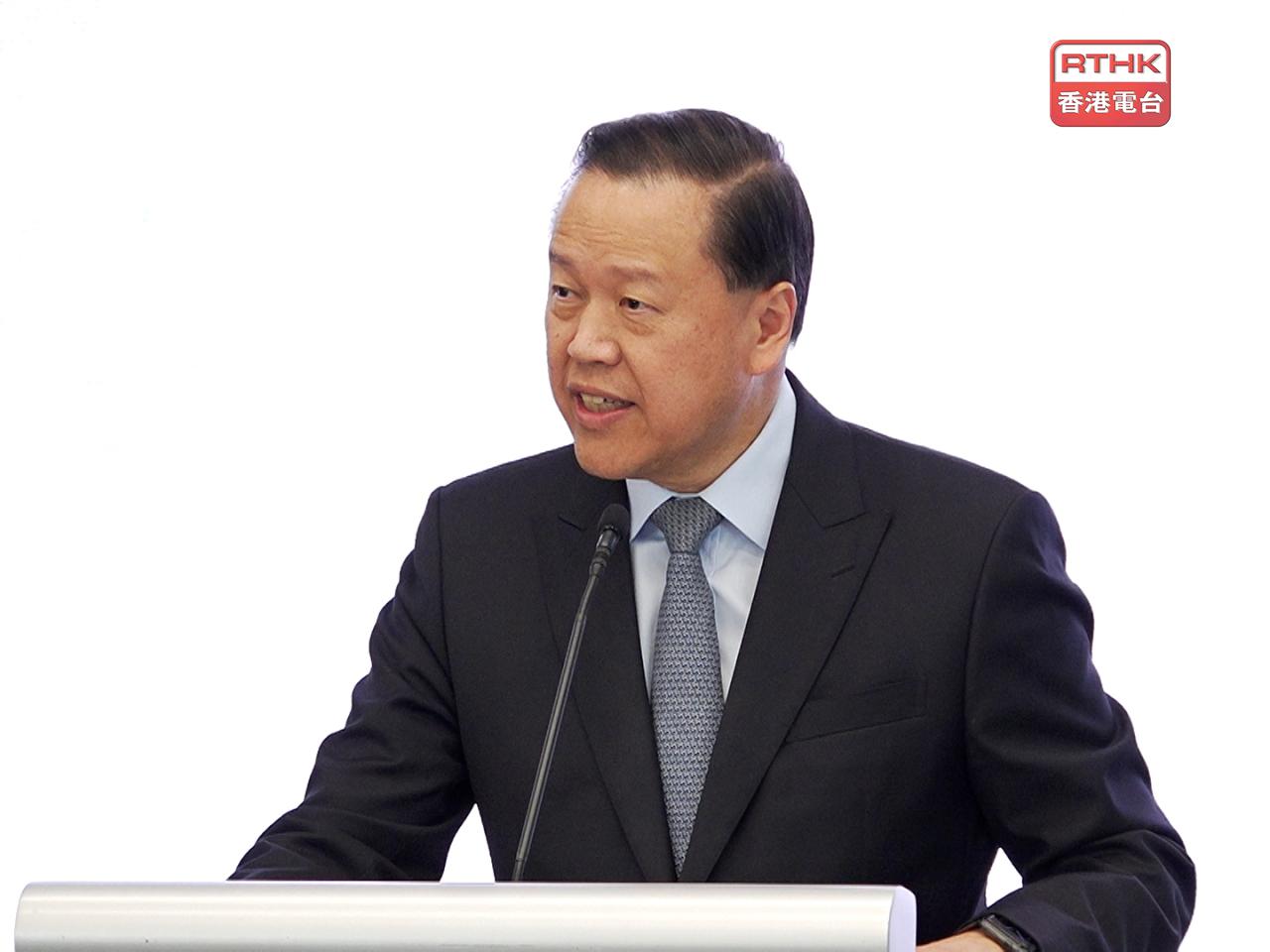 雷添良有信心第三所醫學院不僅可提升香港的國際聲譽，更能強化「留學香港」品牌。（港台圖片）