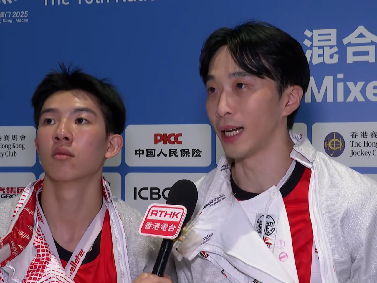 羅浩天表示，很高興能見證隊友成長，過往打全運會比賽會感到吃力，今屆能看到港隊成績有突破。