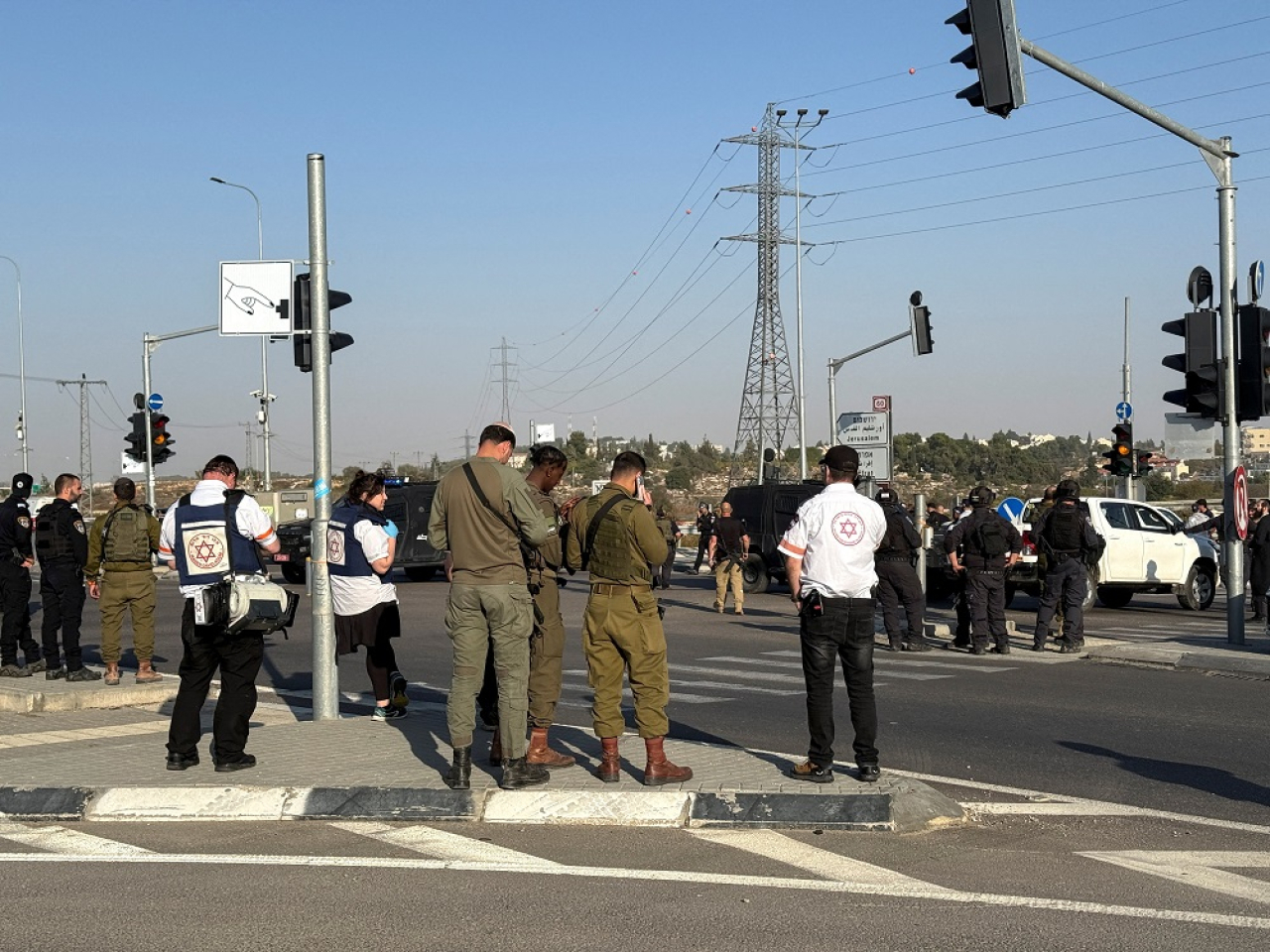 The Israeli army reported a "ramming and stabbing attack in the area of Gush Etzion Junction" in the southern West Bank. Photo: Reuters